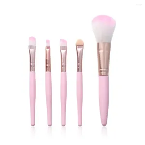 Makijaż pędzle mini set narzędzie kosmetyczne podkład do powiek Blush Kobiety Protable Travel Beauty Make Up pędzel maquiagem