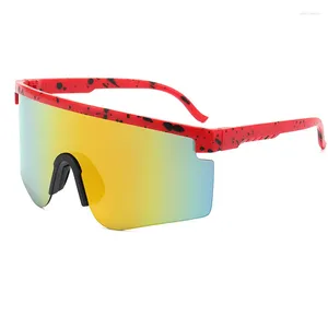 Açık Gözlük Çukuru Viper Yaş 1-5 Çocuk Güneş Gözlüğü UV400 Erkek Kızlar Güneş Gözlükleri Spor Cyling kutu olmadan