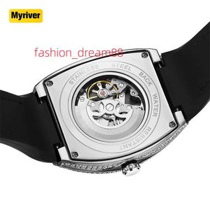 Myriver China hurtowy sklep internetowy Bling Hip Hop loded Out Watch luksus Tonneau Dropshipping Diamentowe zegarki Mężczyźni