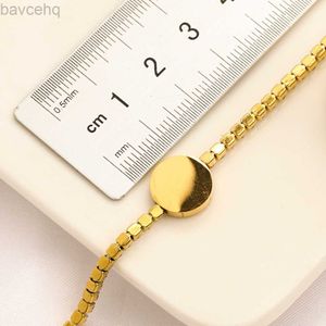 18K Pendant Necklaces Gold Plated Luxury Designer Necklace Fritillary Shape Brand Letter Choker Chain Jewelry Accessory 20style 240302