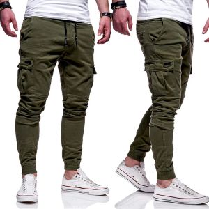 Pants Hot Fashion Casual Training joggare män Sport Jogging Pants Hip Hop Trousers Streetwear Running Leggings Trackpants Gym outfit