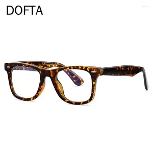 Güneş Gözlüğü Dofta Retro Bilgisayar Gözlükleri Erkekler Yüksek kaliteli TR90 Gözlük Optik Reçete Gözlükler Çerçeve Kadınlar 5955