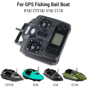 Accessories Remote Control for GPS Fishing Bait Boat R18 CTV18 V18 C118 Dual Hand LCD