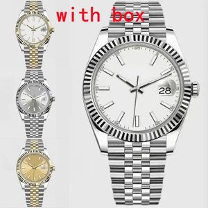 Luxury Designer Mens Watch Womens AA Three-Bead Automatisk klocka högkvalitativ 36/41 mm All rostfritt stål Herrmekaniska klockor Vattentäta safir XB03 B4