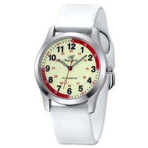 Manchda Nurse Nursing Analogowe zegarki medyczne dla kobiet wodoodpornych z drugą ręką Łatwy do odczytania wojskowy czas Luminous 24 godziny