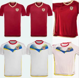 2024 2025 Venezuela Soccer Jerseys Home Red Away White 24/25 National Team Football Shirt Men Camisetas Copa America Cordova Soteldo Rincon Bello Sosa Rondon