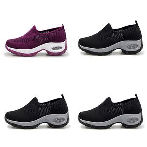 Erkekler Koşu Ayakkabı Kafa Sneaker Nefes Alabilir Açık Mekan Klasik Siyah Beyaz Yumuşak Jogging Yürüyüş Tenis Ayakkabı Calzado Gai 0050