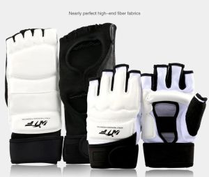 Arts Full Set Of Kung Fu Sport Taekwondo Gloves Foot Ankle Protector Support Wushu Guard Martial Arts Fighting Boxing Hand Protector