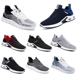 Новые мужские и женские туфли для бега на плоской подошве с мягкой подошвой, черные, белые, красные, удобные, модные, с круглым носком, с цветными блоками, 641 GAI GAI TR