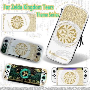 Custodie per Zelda Tears of The Kingdom Limited Accessori per macchine da gioco Borsa di stoccaggio di grande capacità Scatola per schede NS Custodia protettiva OLED