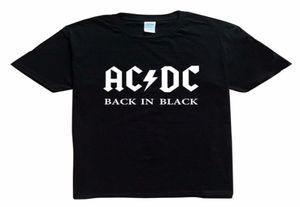 Nowy zespół ACDC Rock T Shirt Mens ACDC Graphic Tshirts Drukuj swobodny koszulka O szyja Hip Hop Bawełniane top3484869