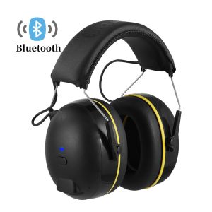 Headphones Bluetooth Hearing Protector Noise Reduction Safety Ear Muffs Noise Cancelling Ear Protection Headphones for Shooting, Work Shops