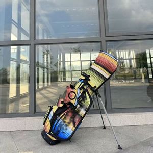 Golfbeutel Red Circle t Golf Stand Taschen für Männer und Frauen Eine leichte Golfbeutel aus Leinwand Kontakte für weitere Bilder 873