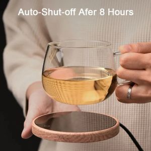 Tools Electric Coffee Cup Warmer for Home Office Use 8 Hours Auto Shut Off Milk Water Tea Cocoa Beverage Mug Warmer Heating Plate