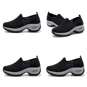 men running shoes mesh sneaker breathable outdoor classic black white soft jogging walking tennis shoe calzado GAI 0075