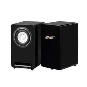 Altoparlanti iwistao shifi da 4 pollici altoparlanti a gamma completa 2x60w 4ohms 60Hz23khz 92db max akisui4 nero per monitor oratori tubo amplificatore