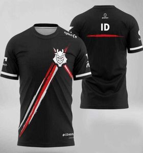 2021 LOL LEC G2 Drużyna mundur Niko Kennys Rekkles Esports Jersey Mężczyźni Kobiety Unisex Tshirt CSGO Casual Tops Ubrania Niestandardowe ID Q05214796869