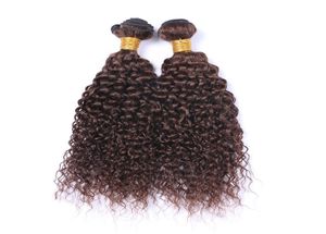 8a 브라질 곱슬 머리 3pcslot 말레이시아 곱슬 처녀 머리 곱슬 머리 곱슬 머리 묶음 인간 머리 확장 자연 컬러 Dark7330709