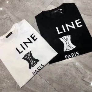 Spring summer new CEL short sleeve t trend unisex monogram print luxury half sleeve couple T-shirt