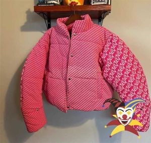 Giacche da uomo Young Thug Pink PUFFER JACK Parka Uomo Donna Addensare Mantieni caldo Piumino Cappotti T2212067167362