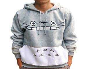 Fabrik Cartoon Totoro Frauen Mann Paar Hoodies Sweatshirts Kawaii Harajuku süße Unisex Pullover Tops Koreanisch Japanisch Anime3445747