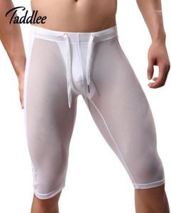 Men039s Shorts Men039s WholeSexy Mens Brand Brave Person Durchsichtige Männer Gay Penis Pouch Trunks Sheer Low Waist Designe8215009