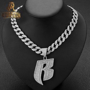 Gold Hip Hop Diamond Silver 925 Making Letter Iced Out Name Custom Fine Jewelry Moissanite Pendant