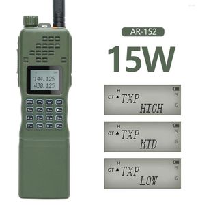 Рация Baofeng AR152 VHFUHF Ham Radio 15 Вт Мощный аккумулятор 12000 мАч Портативная тактическая игра AN PRC152 Двусторонняя9741381