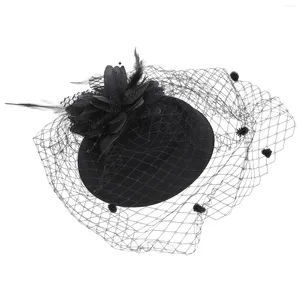 Bandanas Top Hat 50s Headwear Festa de Casamento Cocar Tiara Make Up Pillbox Fascinator Bride