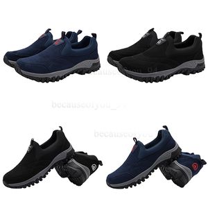 Novo conjunto de tênis de corrida respirável de tamanho grande, sapatos para caminhada ao ar livre, sapatos casuais masculinos da moda, sapatos para caminhada 044