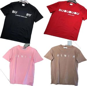 2024夏の男子デザイナーTシャツルースカジュアルレターTシャツプリント半袖ファッションヒップホップ衣料アジアサイズM-5XL