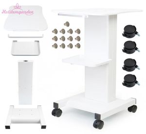 Iron White Colors Trolley Rolling Stand monterad för kavitation IPL Radio Frequency Beauty Center Maskin monterad Trolley8711685