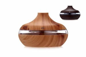 Factory Air Airfiidifier USB AROM Diffuser Mini Wood Grain Ultrasonic Atomizer Aromaterapi Essential Oil Diffuser For Home O1941861