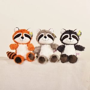 2024 Raccoon Peluş Oyuncak Sevimli Hug Bear Bebek Kız Uyuyan Yastık Süper Güzel Büyük Kuyruk Hayvan Doll