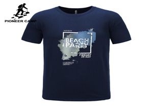 Pioneer Camp Surfing Tshirt Men Brand Clothing Fashion Camuflage Wzór T Shirt Mężczyzna Najwyższa jakość swobodna koszulka ADT901209 Y190729457261