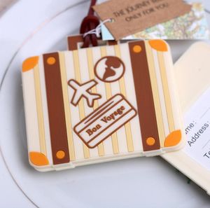 Bon Voyage Tag Tag Wedding Favours Karty podróży Śliczny prezent