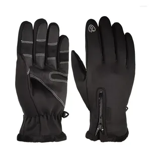 Cycling Gloves Winter Sport For Men Women Waterproof Touch Screen Full Finger Outdoor Riding Running Keep Warm GA05S