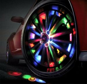 InteriorExternal Lights 4 Modes 12 LED RGB Car Auto Solar Energy Flash Wheel Tire Light Lamp Decor 656545cm Bright6271437