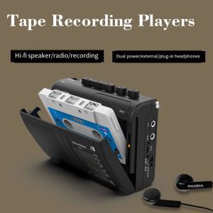 Радио портативный ретро кассетный музыкальный плеер Walkman Tape AM/FM радиомагнитофоны с поддержкой громкоговорителя 3,5 мм для наушников