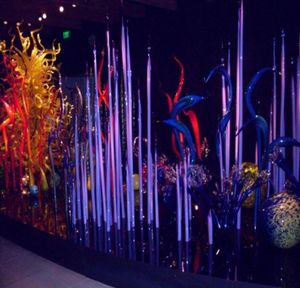 Лампы из муранского стекла, скульптура для украшения сада, элегантный фиолетовый цвет, el Style 100, скульптура из дутого стекла ручной работы8939095
