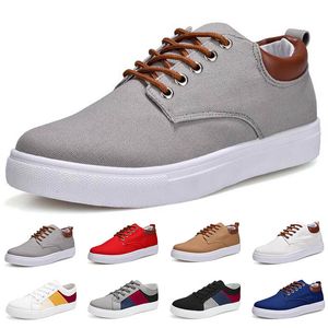 Outdoor shoes spring autumn summer grey black red mens low top breathable soft sole shoes flat sole men GAI-40