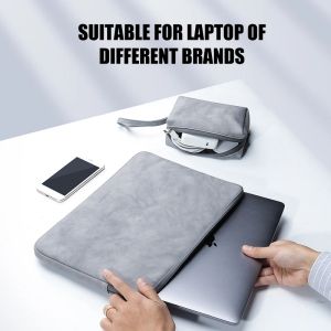 Rucksack Laptop-Hülle 13 14 15 15,6 Zoll für HP DELL Notebook-Taschen Tragetasche MacBook Air Pro 13,3 stoßfeste Hülle für Männer Frauen