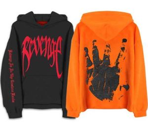 Fashion New Hooded Cotton Kill MENS Sweat Hoodie Sweatshirt Orange Black Hooded Handsome Plus Size XXL Clothing2205224