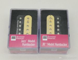 Seymour Duncan Alnico 5 Humbucker pickup SH2N Jazz och SH4 JB 4C Guitar Pickups Set Zebra Black med förpackning i stock1757358