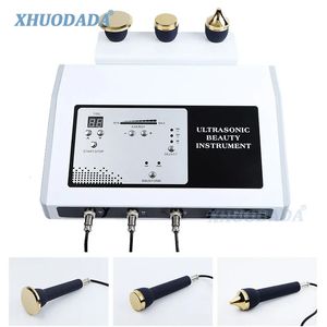 3 In 1 Ultrasonic Machine Spot Tattoo Removal Anti Aging Ultrasound Face Body Massager Skin Deep Cleaning Beauty Device 240221