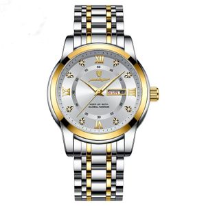 Titta på Mens Watchs Automatiska mekaniska klockor 40mm rostfritt stål Rem guld armbandsur keramisk fodral design montre de luxe mode klocka