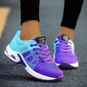 Casual Women Vulcanize Platform Sneakers Flats Mesh Breathable Running Shoe Chunky Summer Sports Tenis Shoes 240229 8416 s