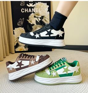 Women Running Shoes Comfort Low Black Green Brown Mint Shoes Womens Trainers Sports Sneakers Size 36-40 GAI