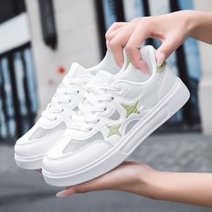 Women Running Shoes Comfort Low Grey Black Yellow Green Nude Silver Shoes Womens Trainers Sports Sneakers Size 36-40 GAI