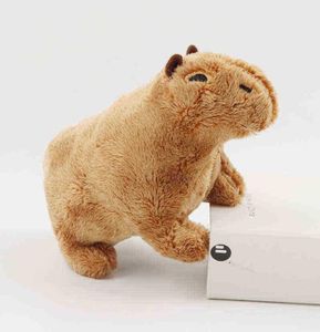 豪華な人形シミュレーションCapybara Plush Toys Cartoon Animal Hydrochoerusソフトぬい